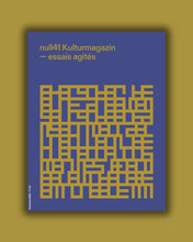 Lade das Bild in den Galerie-Viewer, null41 Kulturmagazin 2025/12 (Kuratierte Ausgabe)